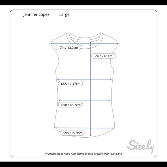 JLO Printed Flowy Top - Picture 5 of 6